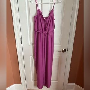 Kingston Grey jumpsuit size small